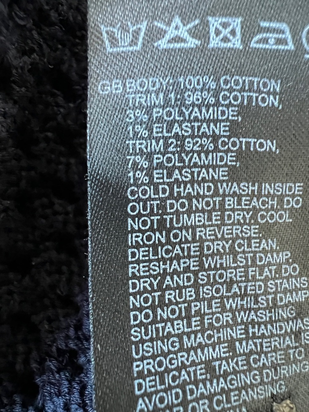 Reiss Crochet Button Polo - Picture 11 of 11